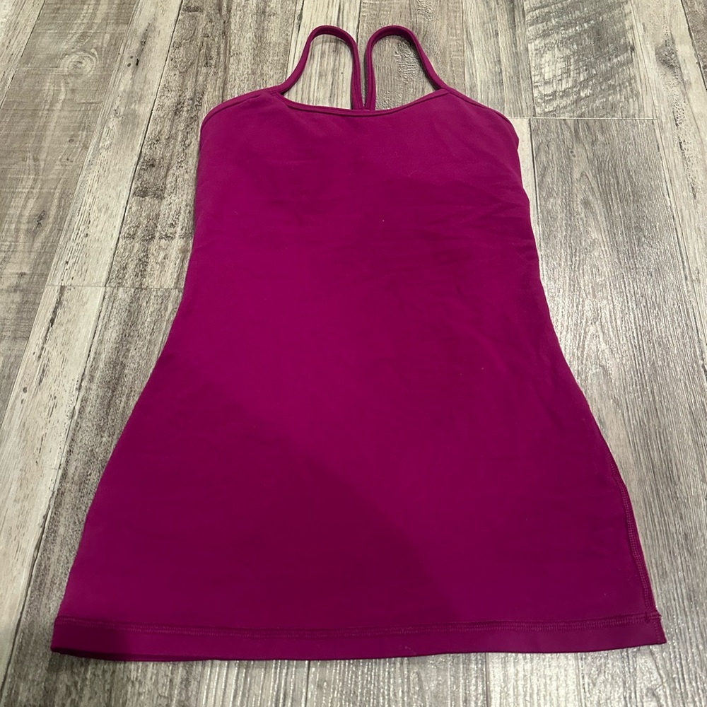 lululemon athletica Fuchsia Strappy Racerback Tank